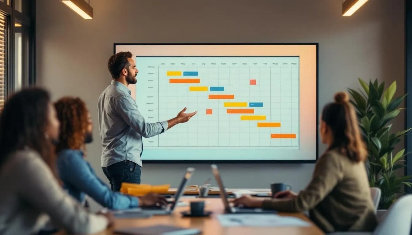 Gestión de Proyectos con Enfoque Público (Gantt + OKR)
